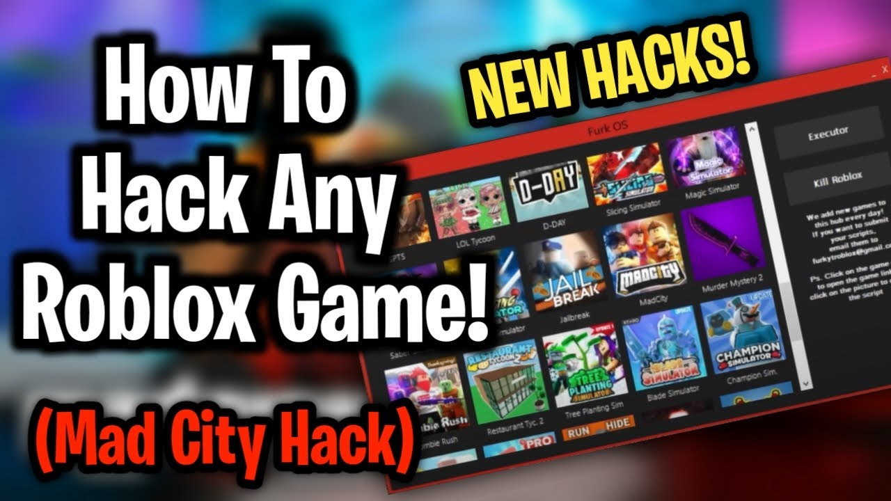 Hacks for games on roblox